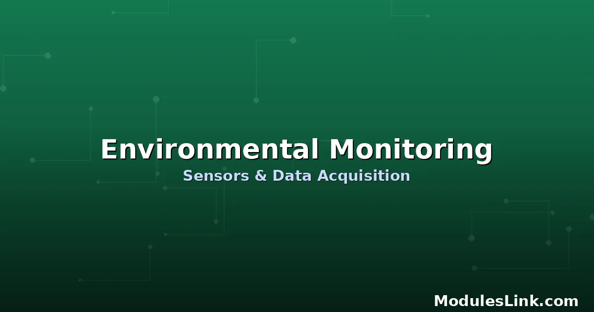 Environmental Monitoring Guide